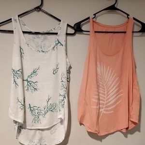 Two tank tops
